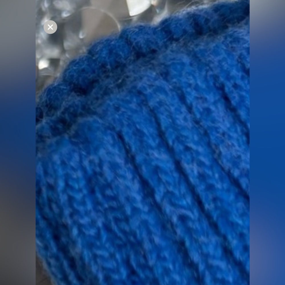 Italian cashmere viscose mittens - Picture 3 of 5